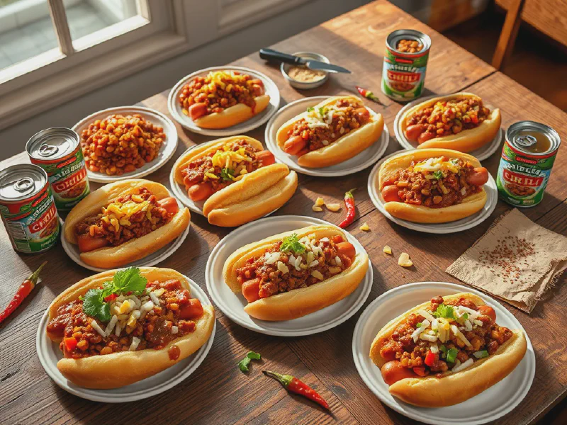 Delicious Canned Chili Recipes for Hot Dogs to Try